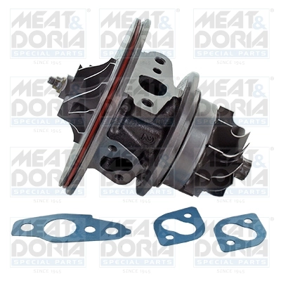 Core assembly, turbocharger